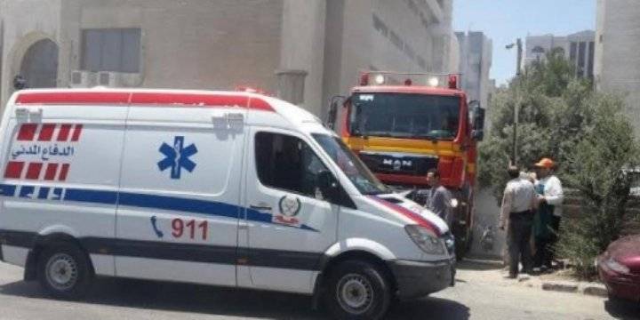 وفاة بتصادم مركبتين في مرج الحمام