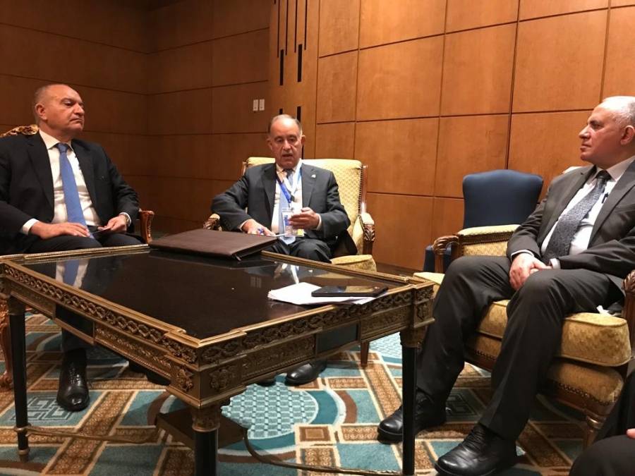 على هامش فعاليات أسبوع القاهرة للمياه