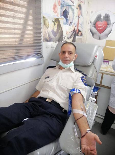 الجمارك تنظم حملة تبرع بالدم