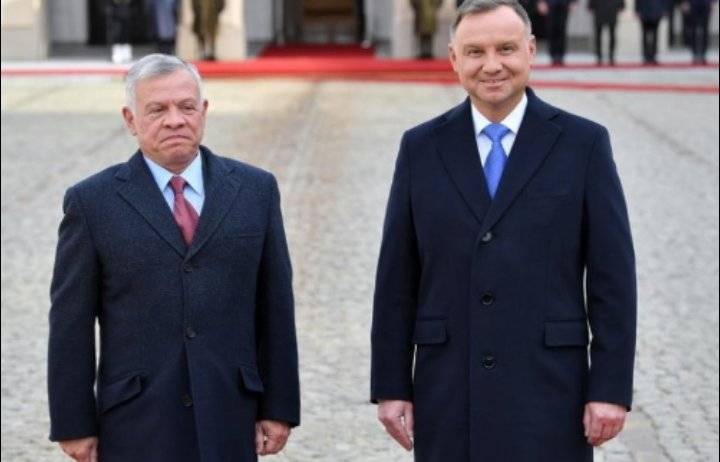 الملك من بولندا: الأردن اتخذ السلام خيارا استراتيجيا