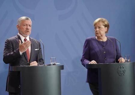 الملك يزور ألمانيا الاربعاء ويلتقي ميركل