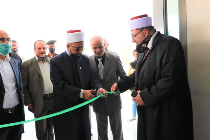 قاضي القضاة يفتتح مجمع محاكم اربد الشرعية الجديد