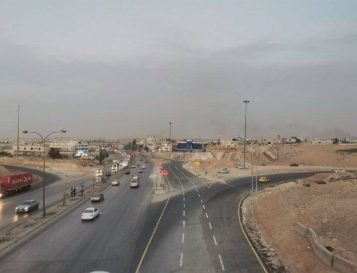 الاشغال تعلن عن تحويلات مرورية على طريق اتوستراد عمان  الزرقاء