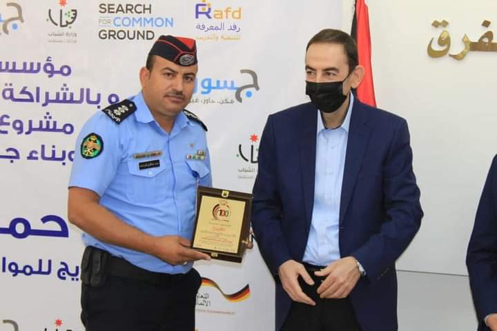 الشرطة المجتمعية تشارك في أطلاق حملة عين_عالفدين