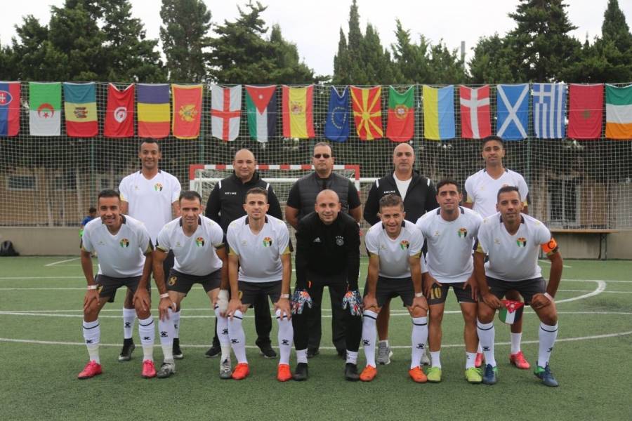 الأمن العام يتوج بلقب بطولة مايوركا الدولية لخماسي كرة القدم لفرق الامن والشرطة .