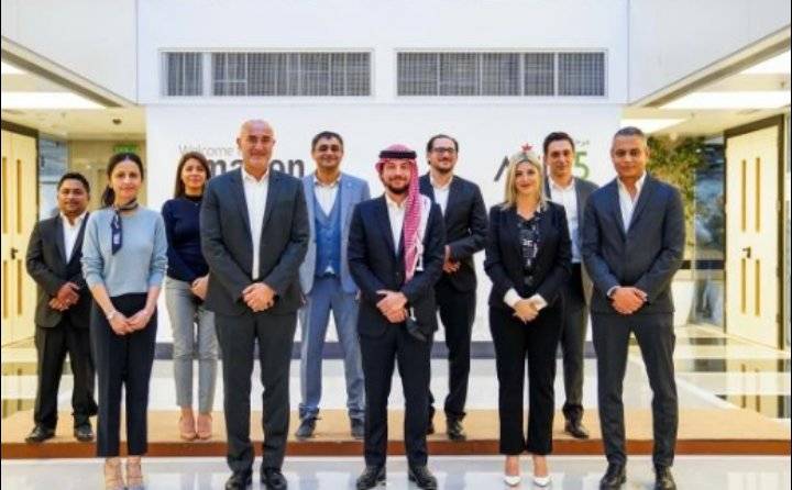 ولي العهد يفتتح المكتب الرئيسي الجديد لشركة أمازون في عمان