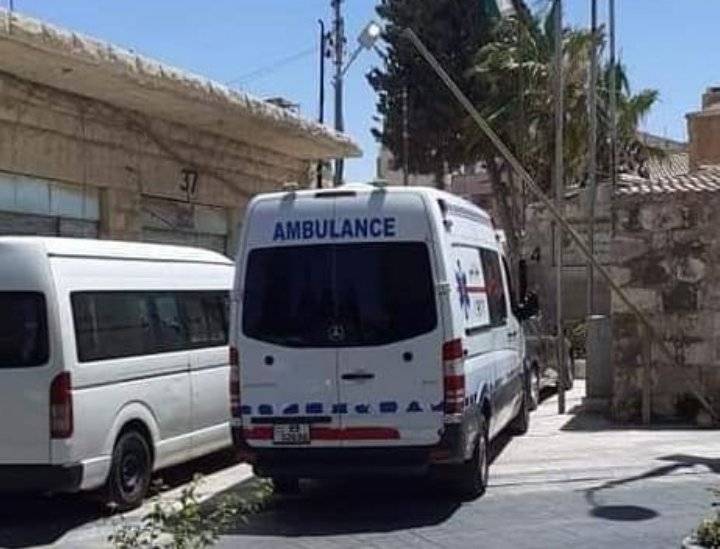 احتراق منزل في بلدة ريمون غرب جرش