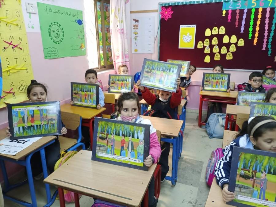 المياه تطلق الحملة الوطنية التوعوية المائية لطلبة المدارس