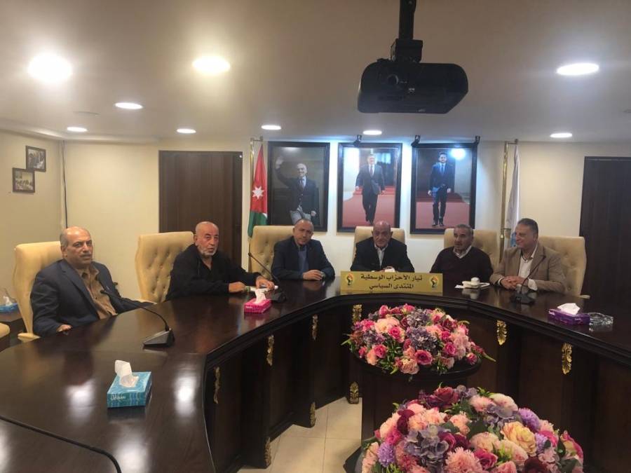 امين عام حزب العداله والاصلاح الاردني يستقبل البروفسور حسن البرماوي