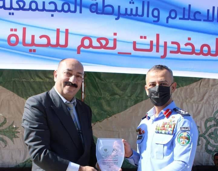 الشرطة المجتمعية في لواء الرصيفة تطلق مبادرة  لا للمخدرات نعم للحياة 