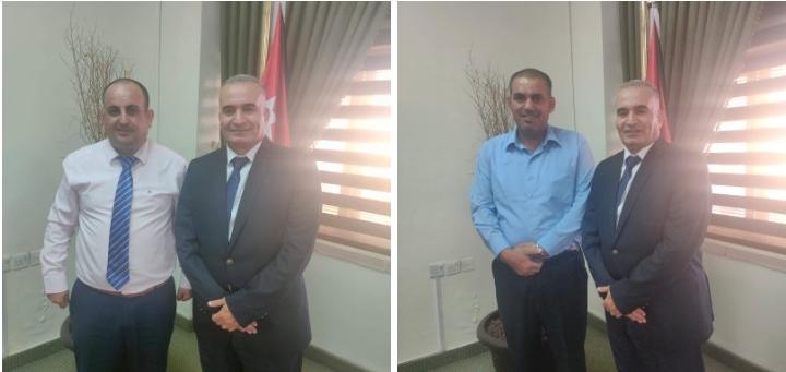 جمعية صقور الاردن التعاونيه تلتقي مدير عام الصوامع الاردنيه في عمان.