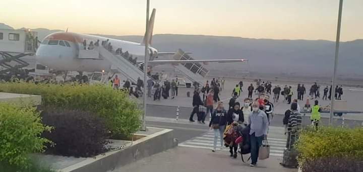 3 رحلات جوية لشركة إيزي جت تحط في العقبة على متنها 470 سائحا