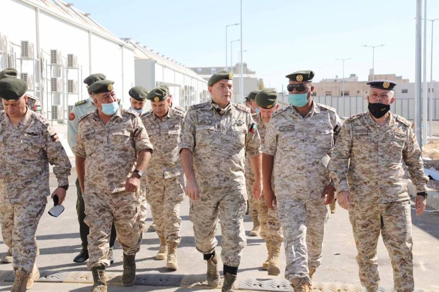 مدير عام الخدمات الطبية الملكية يتفقد سير العمل في مستشفى الجويدة العسكري...صور