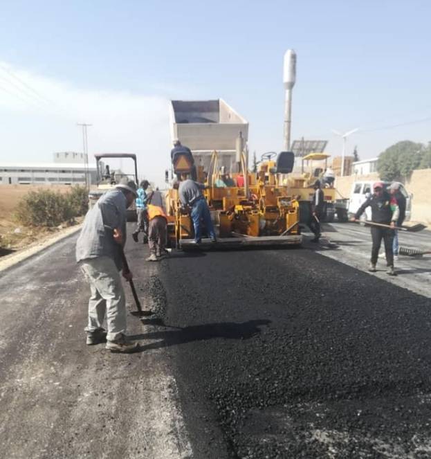 نيروز الاخبارية تتابع تأهيل طريق الشحن الجوي في القسطل والذي يخدم 300 استثمار صناعي... صور وفيديو