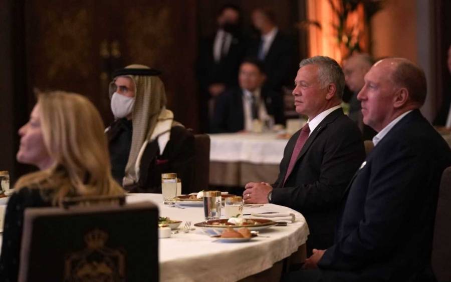 الملك يحضر حفل إطلاق المجلس الاستشاري الدولي لتطوير الأراضي المجاورة للمغطس