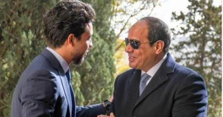 السيسي يستقبل ولي العهد في قصر الاتحادية