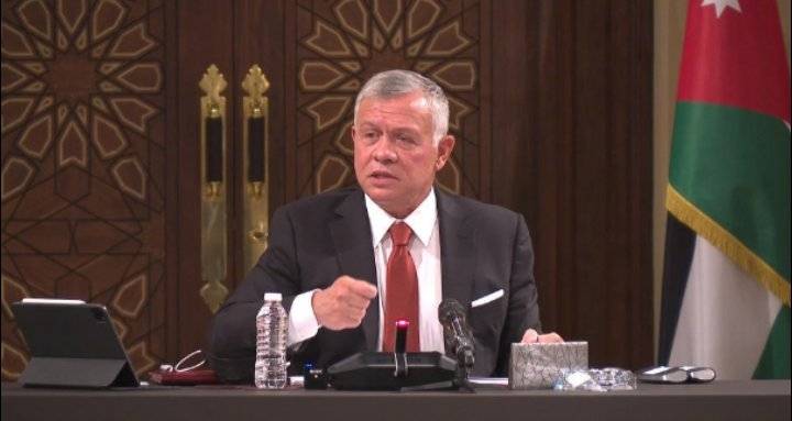 الملك يستقبل رئيس القائمة العربية بالكنيست الإسرائيلي