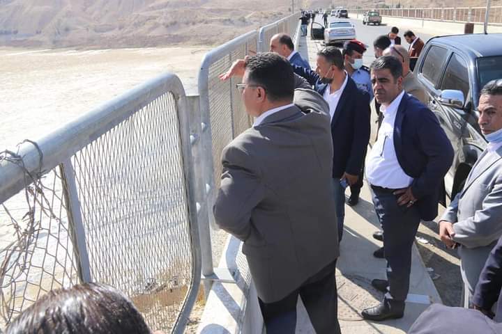 عقب جولة نيروز الاخبارية  في سد الموجب مع سلاح الهندسة الملكي وزارة الزراعة تتحرك لاتقاذ المزارعين...صور