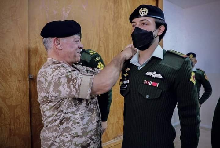 سلطة منطقة العقبة الإقتصادية الخاصة تبارك لسمو ولي العهد الترفيع لرتبة نقيب