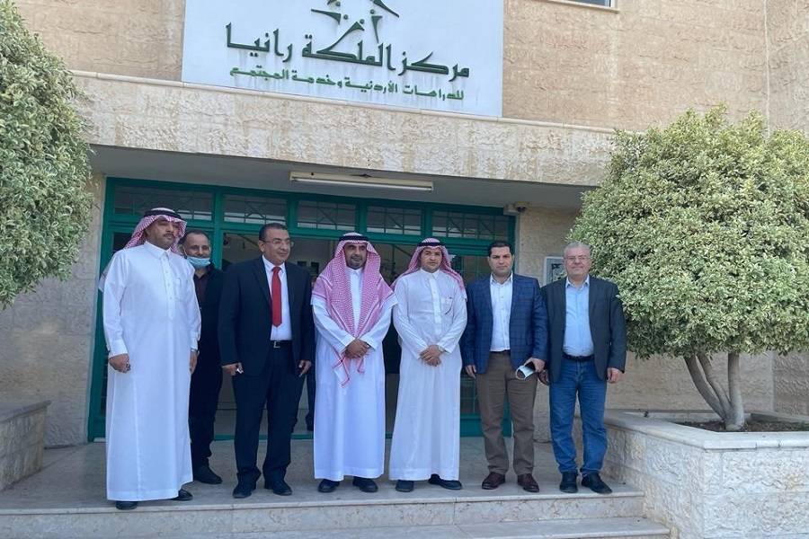 الملحق الثقافي السعودي يزور كرسي سمير الرفاعي للدراسات الأردنية  في اليرموك