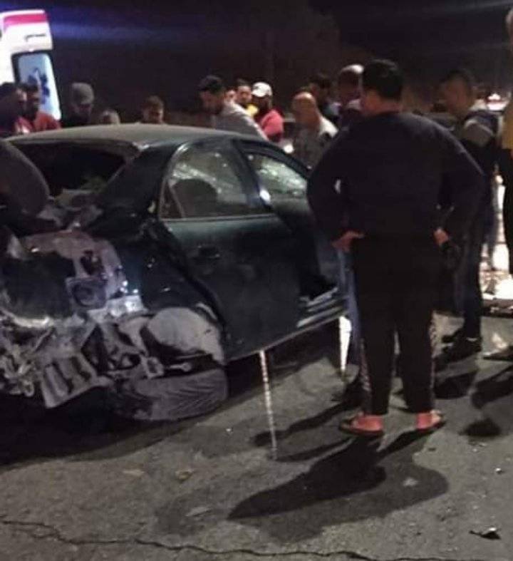 إصابات في حادث تصادم 3 مركبات على طريق ياجوز