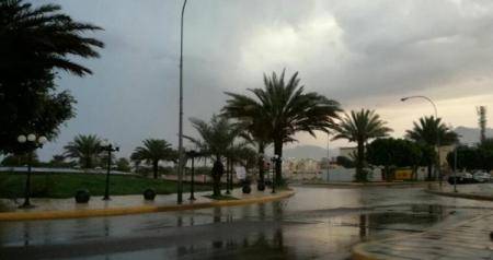 العقبة تسجل أعلى معدل هطول مطري خلال 24 ساعة