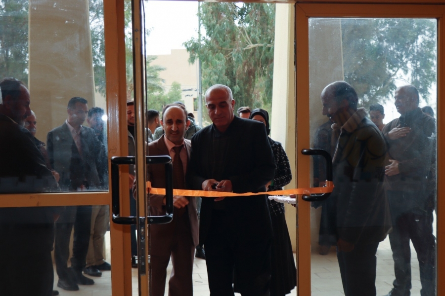 إفتتاح (مكتبة الأسرة الأردنية) في جامعة الحسين بن طلال...صور