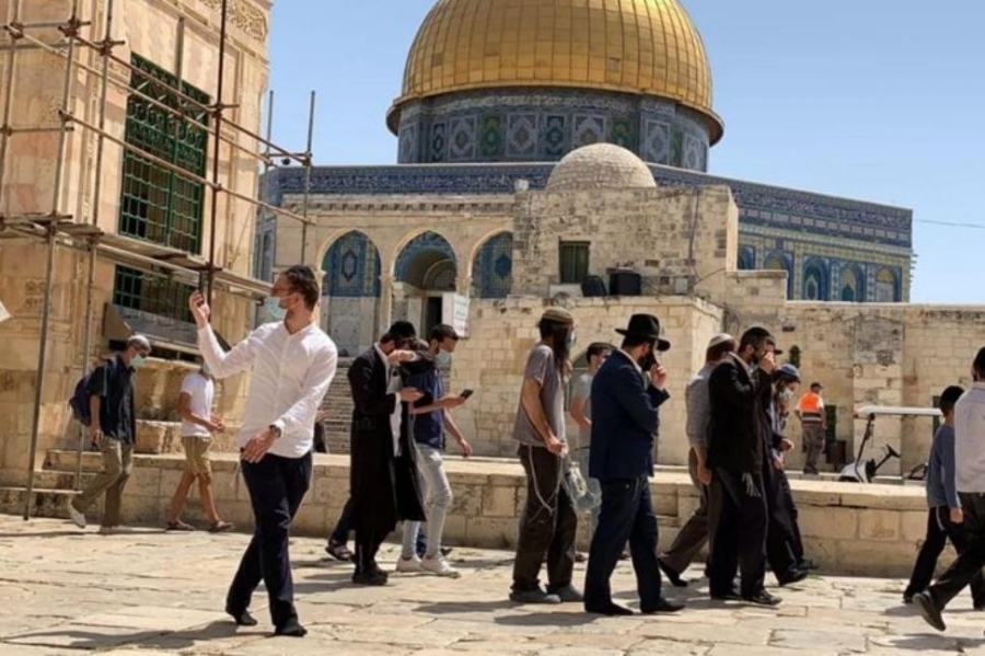 85 extremist settlers storm AlAqsa