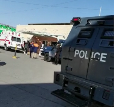 شخص يطلق النار على نسيبه ثم يصيب نفسه في الجفر