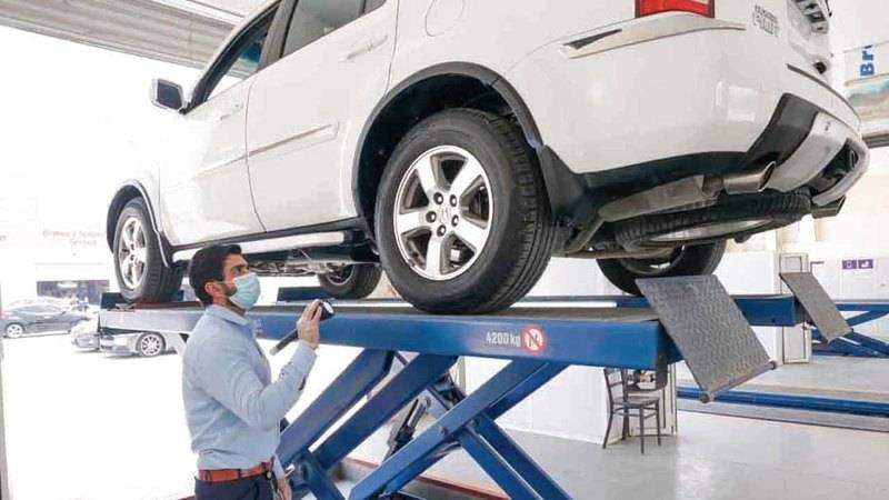 أبو رحمه: فحص فني جديد للمركبات من 44 نقطة