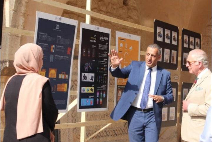أمير ويلز يزور مدينة أم قيس الأثرية