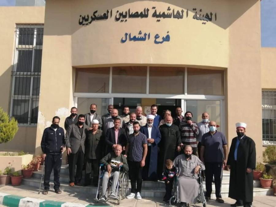 محاضرة دينية بمناسبة ذكرى المولد النبوي الشريف في فرع الهيئة لإقليم الشمال إربد ..صور