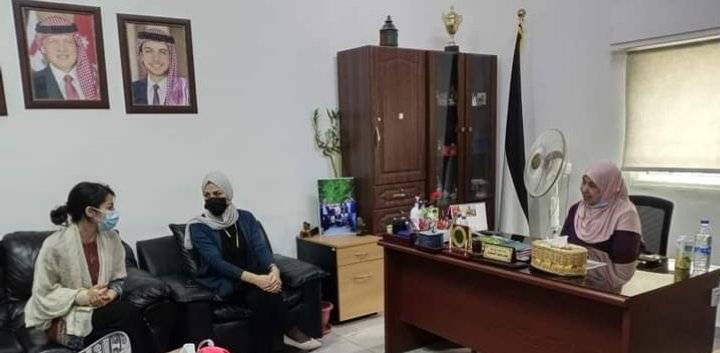 وفد من منظمة حسن الجوار ( good neighbors ) يزور جمعية سنابل الخير