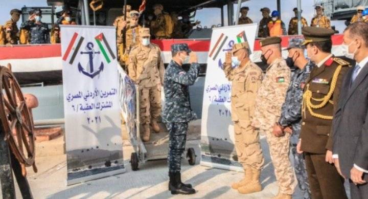 وصول القوات المصرية المشاركة في تمرين العقبة 6
