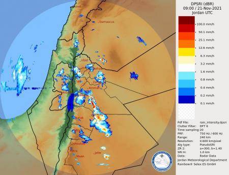 الأرصاد تحذر من حالة عدم الاستقرار الجوي