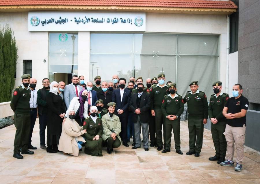 نائب الملك ولي العهد يزور إذاعة القوات المسلحة الأردنية الجيش العربي صور وفيديو