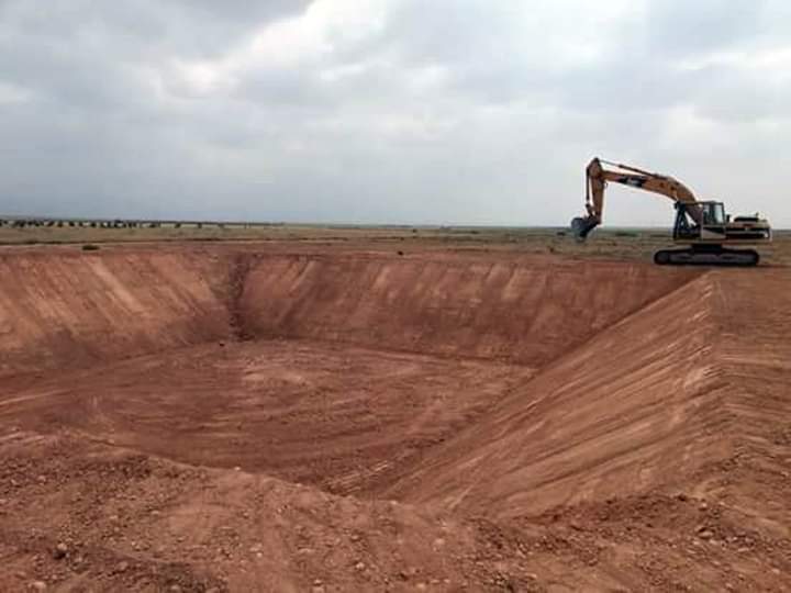 مأدبا: انشاء بركة لتجميع 4 آلاف م3 من المياه بمدينة الامير هاشم