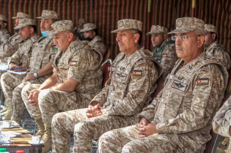 المنطقة العسكرية الوسطى تنفذ تمريناً عسكرياً (الحق المبين قيادات)