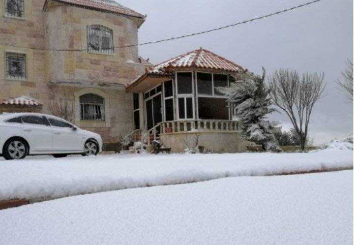 راصد الاردن : توقعات بتساقط الثلوج الشهر المقبل