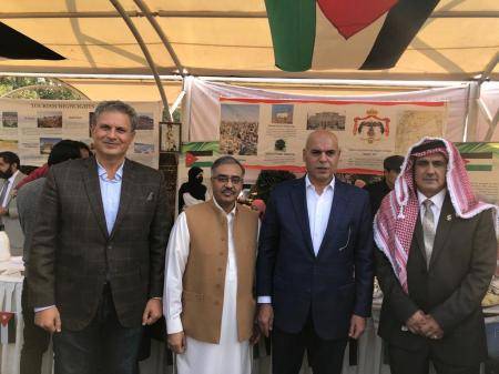 السفارة الأردنية تشارك باليوم الثقافي في الباكستان