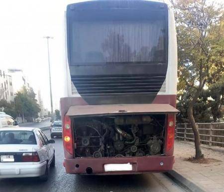 إزدحامات مرورية إثر تعطل حافلة في شارع الإستقلال