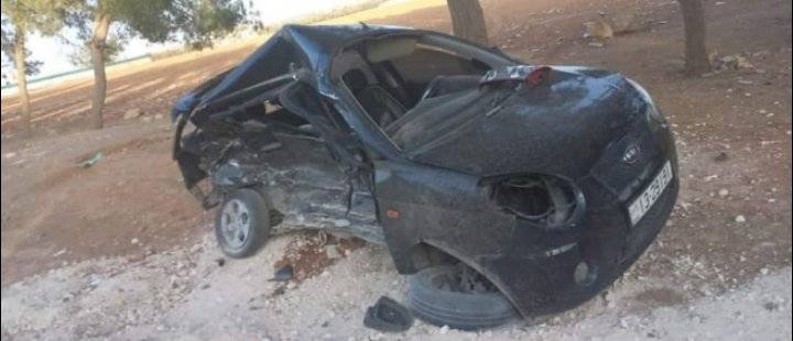 وفاة شاب بحادث تصام على طريق المريجمات
