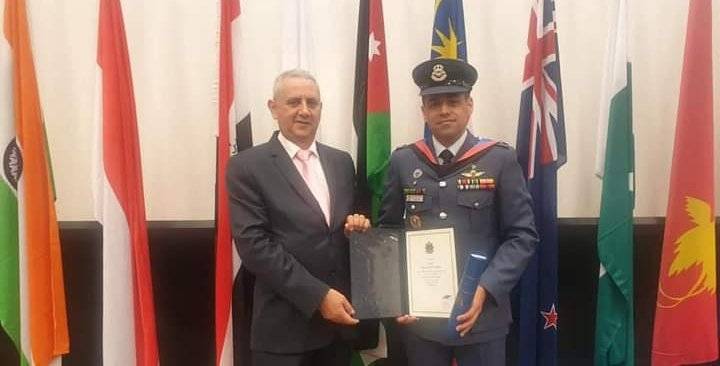 السفير الاردني في أستراليا يشارك بحفل تخريج دورة الأركان المشتركة_صور