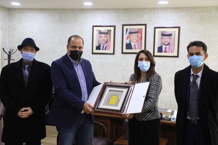 الجبور :يستقبل وفد من وزارة الشباب التونسية