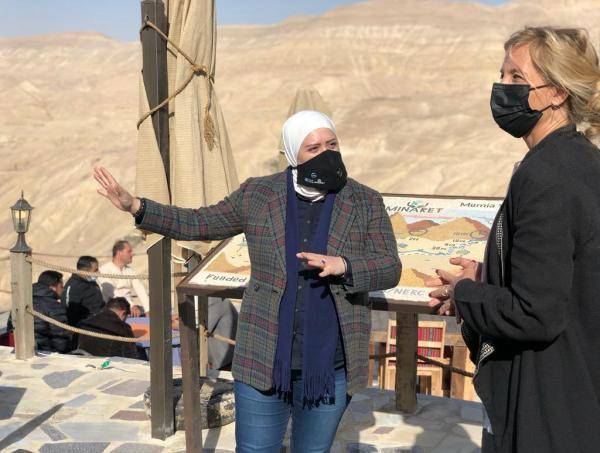 السفيرة السويدية من الكرك: أكيد منسف