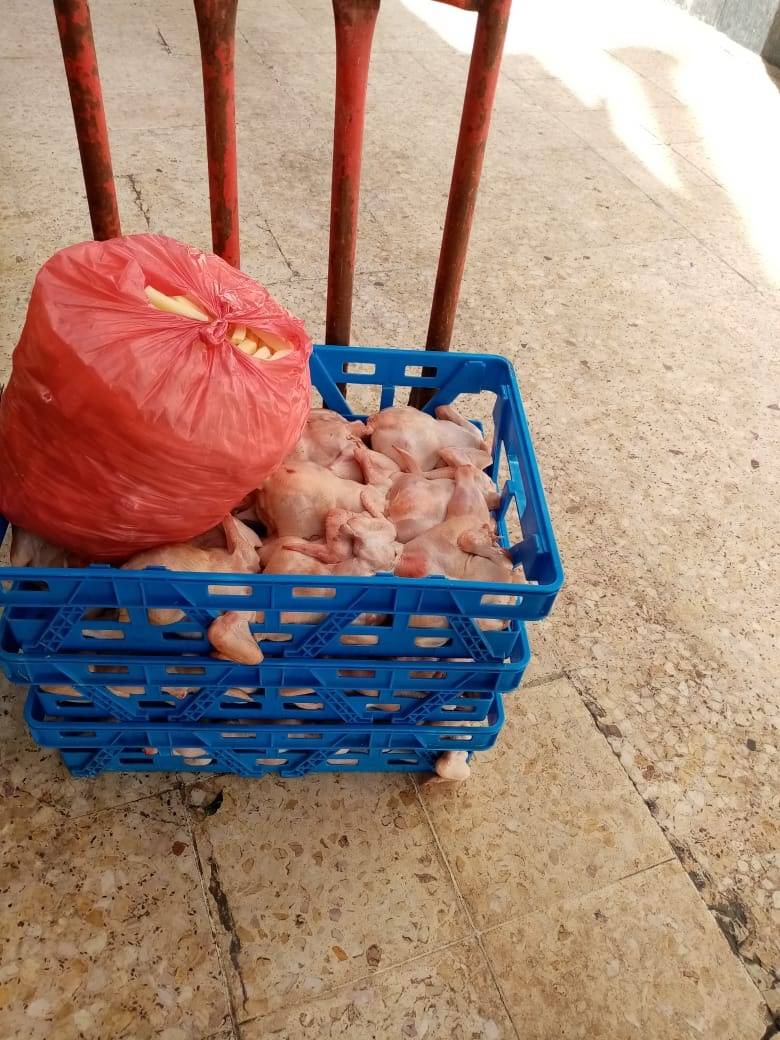 ضبط لحوم ودجاج غير صالح للاستهلاك البشري في الرمثا _صور