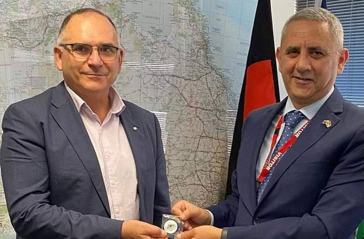 السفير كريشان يبحث تبادل الخبرات بين استراليا والدفاع المدني الأردني... تفاصيل