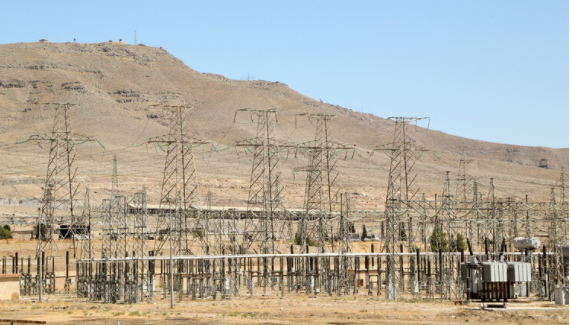 صيانة 50 من خط الربط الكهربائي بين الأردن وسوريا