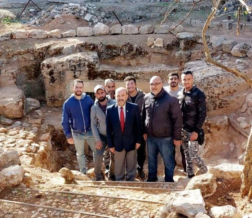 آثار اربد تواصل حملة النظافة للمواقع الأثرية بمحافظة اربد