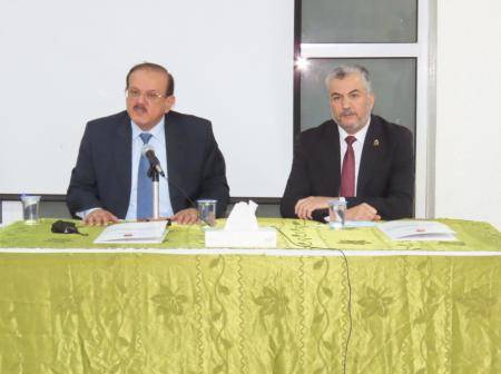 امين عام ديوان المحاسبة يفتتح دورة تقييم وحدات الرقابة الداخلية